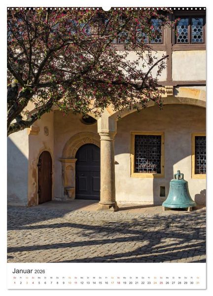Produktbild: Lutherstadt Eisleben (Wandkalender 2026 DIN A2 hoch), CALVENDO Monatskalender
