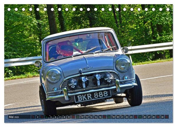 Produktbild: Adel verpflichtet - Englische Oldtimer am Berg (Tischkalender 2025 DIN A5 quer), CALVENDO Monatskalender