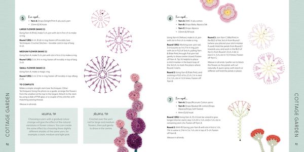 Produktbild: Crochet Collage Garden