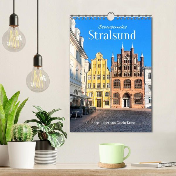 Produktbild: Bezauberndes Stralsund (Wandkalender 2026 DIN A4 hoch), CALVENDO Monatskalender