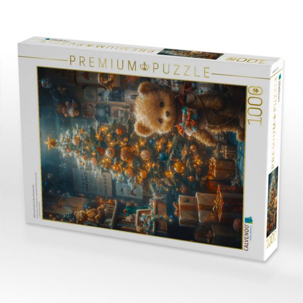 Produktbild: CALVENDO Puzzle Weihnachtszeit ist die sch&ouml;nste Zeit | 1000 Teile Lege-Gr&ouml;&szlig;e 64x48cm Foto-Puzzle f&uuml;r gl&uuml;ckliche Stunden