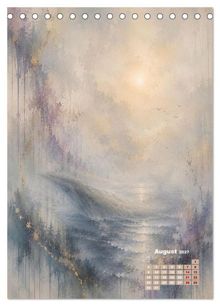 Produktbild: Stille Formen (Tischkalender 2027 DIN A5 hoch), CALVENDO Monatskalender