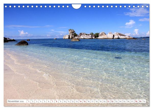 Produktbild: Indonesien pur und sch&ouml;n (Wandkalender 2026 DIN A4 quer), CALVENDO Monatskalender