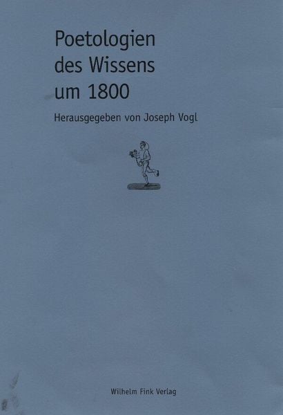 Produktbild: Poetologien des Wissens um 1800