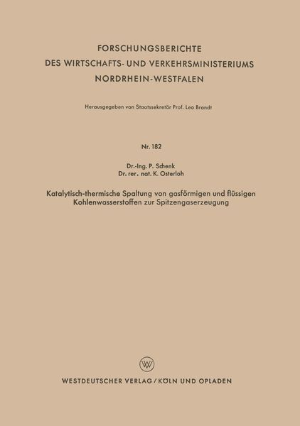 Produktbild: Katalytisch-thermische Spaltung von gasf&ouml;rmigen und fl&uuml;ssigen Kohlenwasserstoffen zur Spitzengaserzeugung