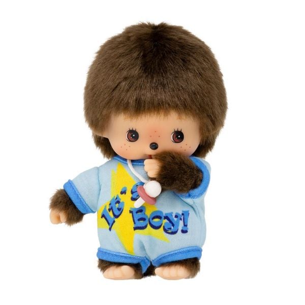 Produktbild: Monchhichi Pl&uuml;schfigur Bebichhichi Romper It's a Boy 15cm