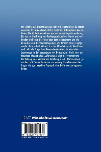 Produktbild: Internationale Personalentwicklung