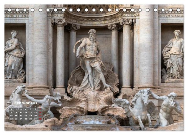 Produktbild: Bella Roma- Ewige Sch&ouml;nheit (Tischkalender 2027 DIN A5 quer), CALVENDO Monatskalender
