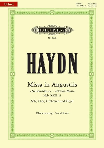 Produktbild: Missa in Angustiis Hob. XXII:11 Nelson Mass