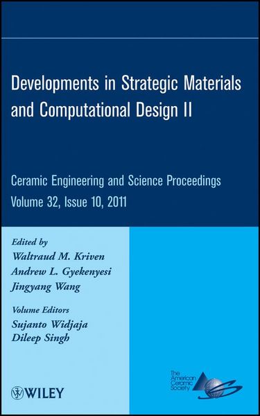 Produktbild: Developments in Strategic Materials and Computational Design II, Volume 32, Issue 10