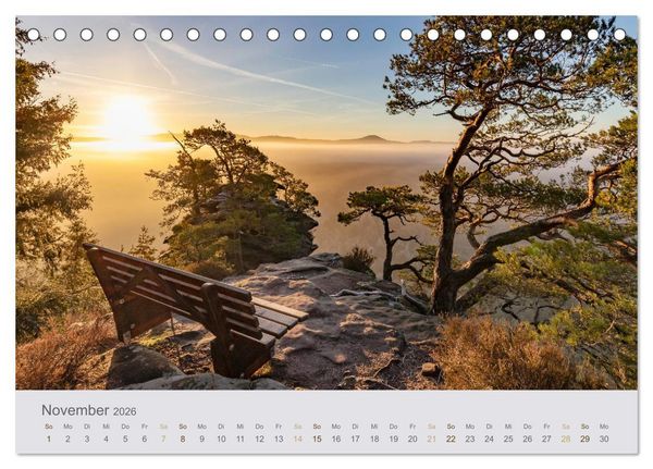 Produktbild: Augenblicke im Pf&auml;lzerwald (Tischkalender 2026 DIN A5 quer), CALVENDO Monatskalender