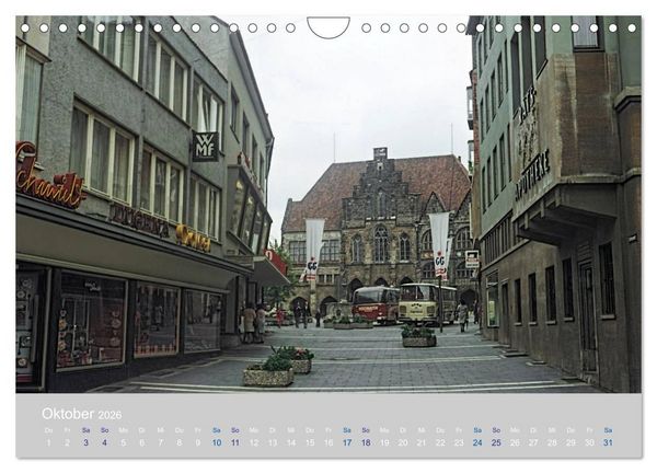 Produktbild: Hildesheim - damals ... (Wandkalender 2026 DIN A4 quer), CALVENDO Monatskalender