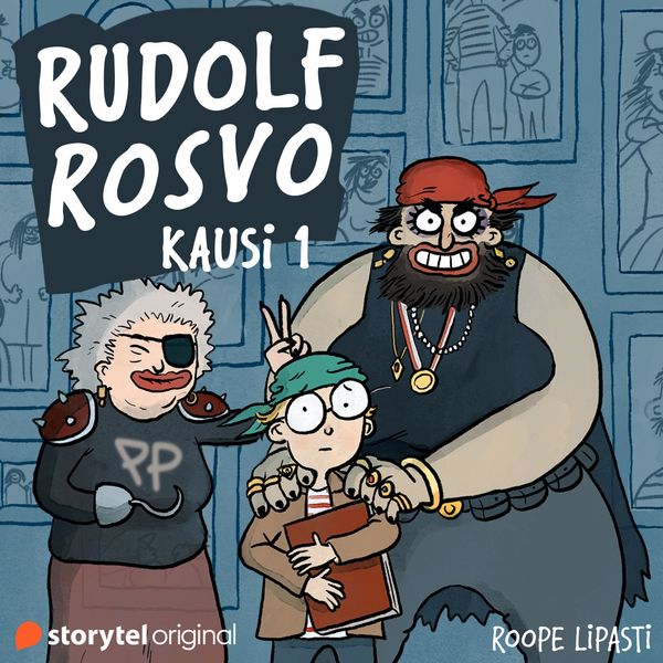 Rudolf Rosvo - Roope Lipasti, Audio, 9789180878661