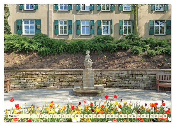 Produktbild: Worms am Rhein Mittelpunkt der Nibelungensage (hochwertiger Premium Wandkalender 2027 DIN A2 quer), Kunstdruck in Hochglanz