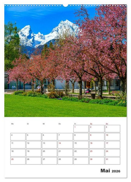 Produktbild: Urlaub in Oberbayern - zwischen Watzmann und Chiemsee (Wandkalender 2026 DIN A2 hoch), CALVENDO Monatskalender