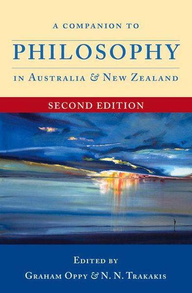 Produktbild: A Companion to Philosophy in Australia and New Zealand (Second Edition)