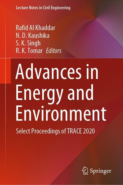 Produktbild: Advances in Energy and Environment