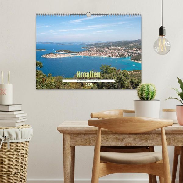 Produktbild: Kroatien - Zauberhaftes &Scaron;ibenik-Knin (Wandkalender 2026 DIN A3 quer), CALVENDO Monatskalender