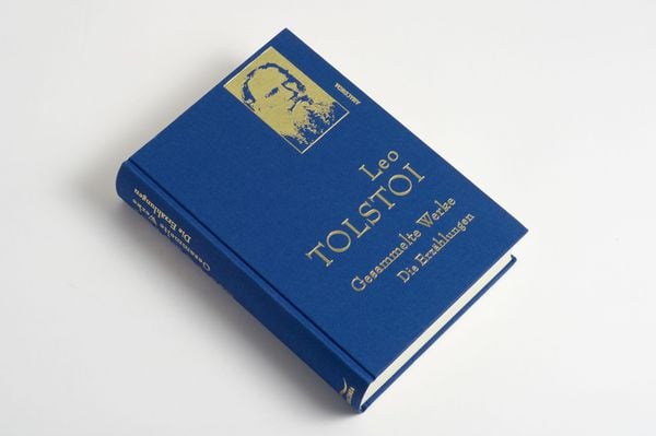 Produktbild: Leo Tolstoi - Gesammelte Werke. Die Erz&auml;hlungen (Leinenausg. mit goldener Schmuckpr&auml;gung)