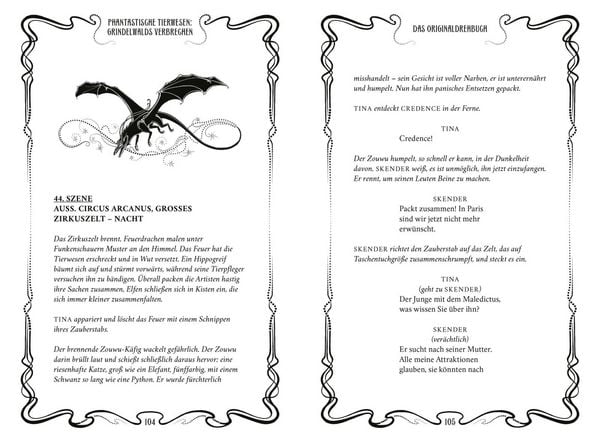 Produktbild: Phantastische Tierwesen: Grindelwalds Verbrechen (Das Originaldrehbuch)