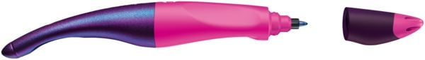 Produktbild: STABILO Tintenroller Linksh&auml;nder - EASYoriginal Holograph magenta - Einzelstift - Schreibfarbe blau (l&ouml;schbar)