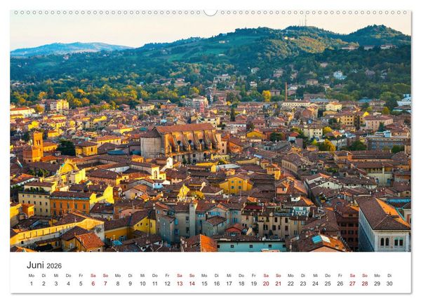 Produktbild: Bologna - Impressionen der wundersch&ouml;nen Universit&auml;tsstadt. (Wandkalender 2026 DIN A2 quer), CALVENDO Monatskalender