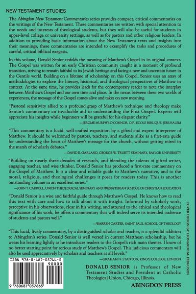 Produktbild: Abingdon New Testament Commentary - Matthew