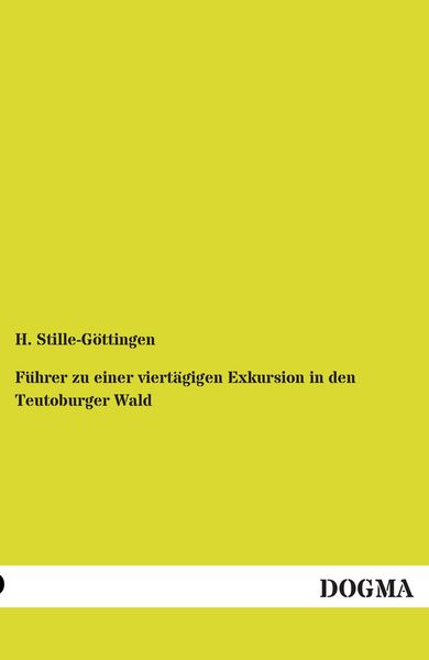 Produktbild: F&uuml;hrer zu einer viert&auml;gigen Exkursion in den Teutoburger Wald