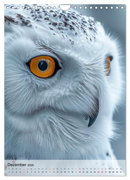 Produktbild: V&ouml;gel Portr&auml;ts (Wandkalender 2026 DIN A4 hoch), CALVENDO Monatskalender