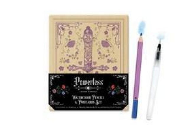 Produktbild: Lauren Roberts: Powerless Watercolor Pencils and Postcards Set
