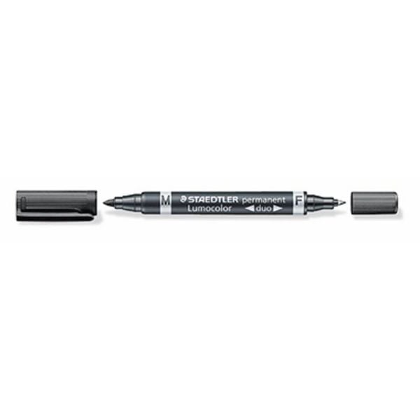 Produktbild: STADTLER Zweispitzmarker Lumocolor perm schw