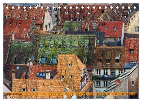Produktbild: Das Elsass (Tischkalender 2026 DIN A5 quer), CALVENDO Monatskalender