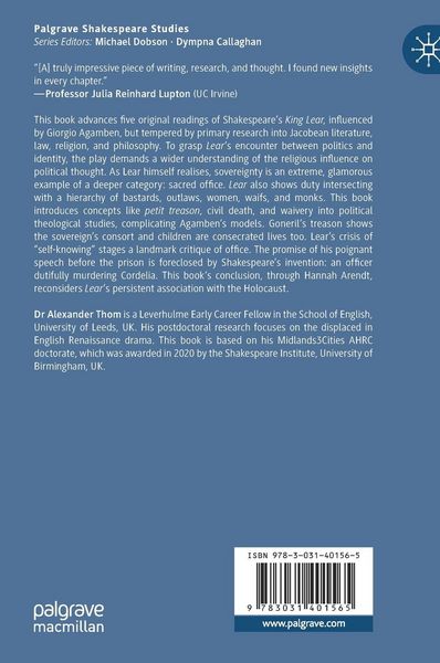 Produktbild: Office and Duty in King Lear