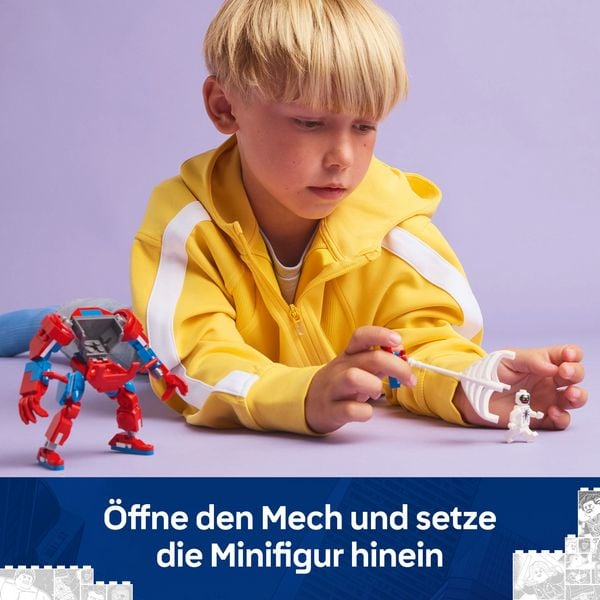 LEGO Marvel Spider-Man Mech vs. Anti-Venom - Superhelden Spielzeug 76308