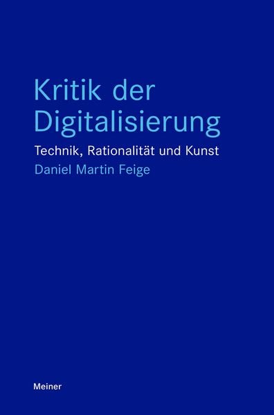 Produktbild: Kritik der Digitalisierung