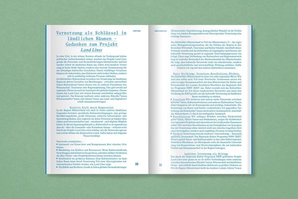Produktbild: Land Lines. Kultur in l&auml;ndlichen R&auml;umen