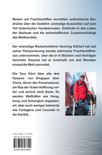 Produktbild: Mit dem Frachtschiff um die ganze Welt