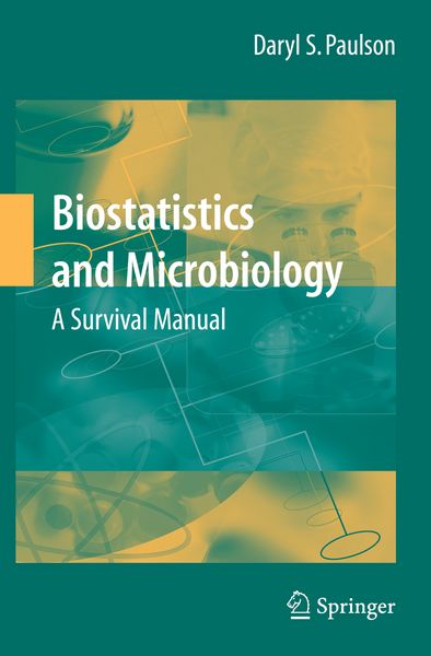 Produktbild: Biostatistics and Microbiology: A Survival Manual