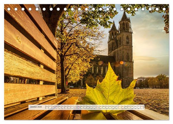 Produktbild: Sch&ouml;nes Magdeburg (Tischkalender 2026 DIN A5 quer), CALVENDO Monatskalender