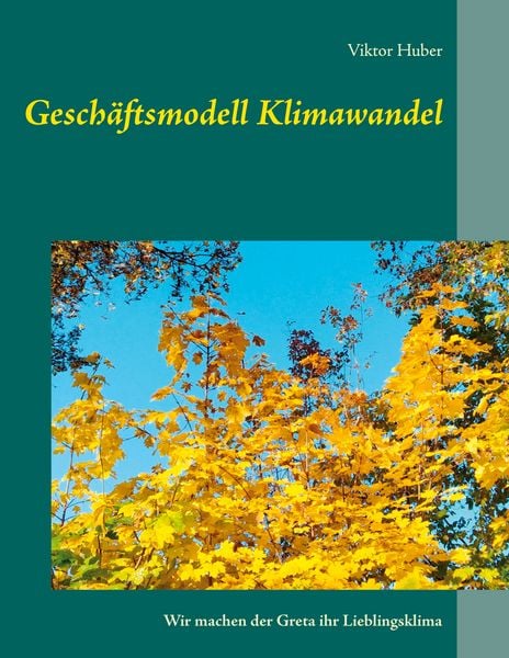 Produktbild: Gesch&auml;ftsmodell Klimawandel
