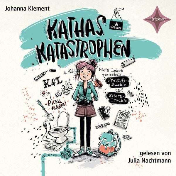 Produktbild: Kathas Katastrophen - Mein Leben zwischen Freunde-Bubble und Eltern-Trouble