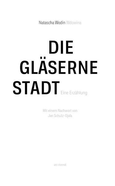 Produktbild: Die gl&auml;serne Stadt