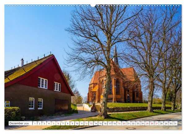 Produktbild: Wustrow Impressionen (hochwertiger Premium Wandkalender 2026 DIN A2 quer), Kunstdruck in Hochglanz