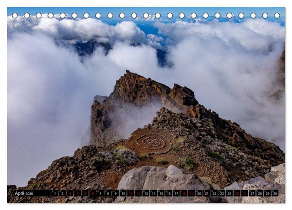 Produktbild: Natur pur erleben auf La Palma (Tischkalender 2026 DIN A5 quer), CALVENDO Monatskalender