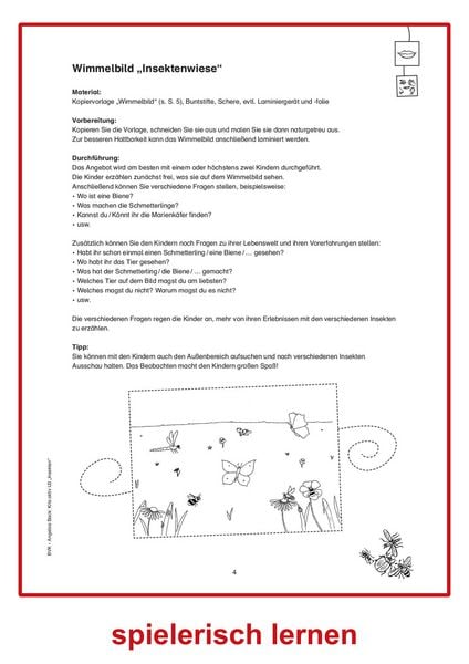 Produktbild: Kita aktiv U3 Insekten