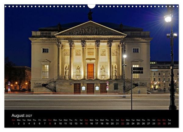 Produktbild: Evening Walk through Berlin (Wall Calendar 2027 DIN A3 landscape), CALVENDO 12 Month Wall Calendar