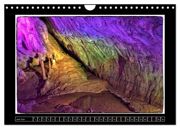Produktbild: Tropfstein Dechenh&ouml;hle (Wandkalender 2026 DIN A4 quer), CALVENDO Monatskalender