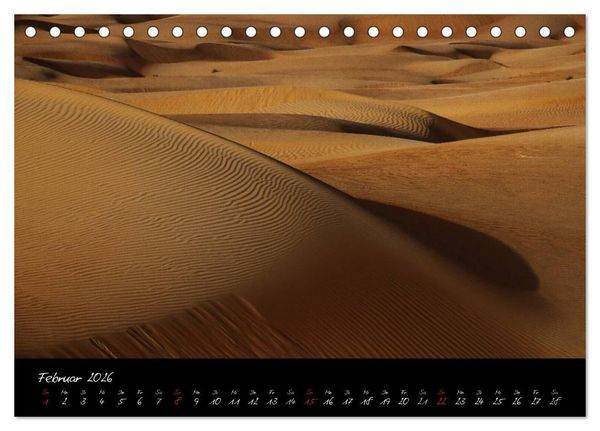 Produktbild: Farben der W&uuml;ste (Tischkalender 2026 DIN A5 quer), CALVENDO Monatskalender