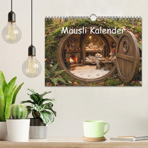 Produktbild: M&auml;usli Kalender (Wandkalender 2027 DIN A4 quer), CALVENDO Monatskalender