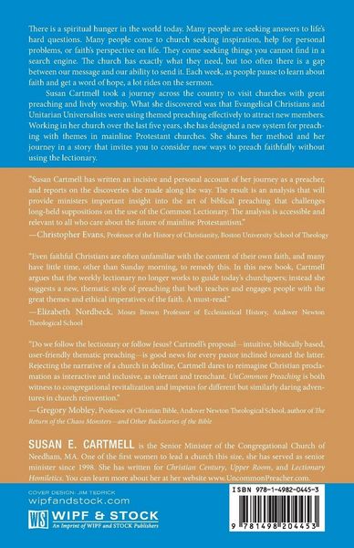 Produktbild: UnCommon Preaching